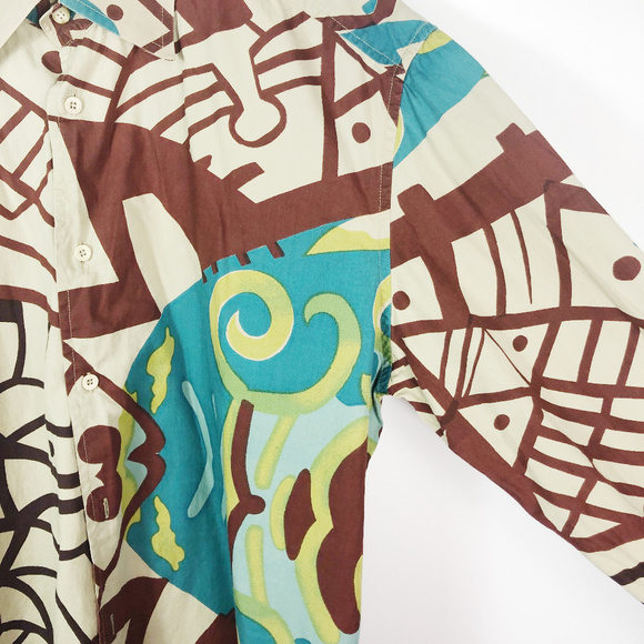 [DESIGUAL] Men's Button Up Collared Shirt - Picture 4 of 7